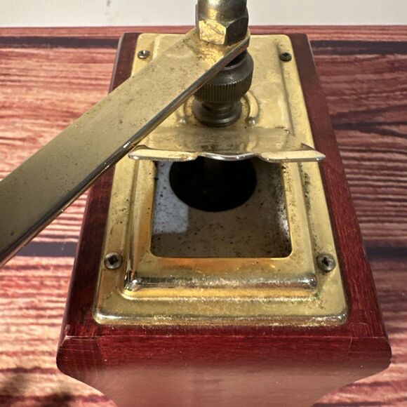 ZASSENHAUS GERMANY SANTIAGO MAHOGANY COFFEE MILL GRINDER - Picture 10 of 10